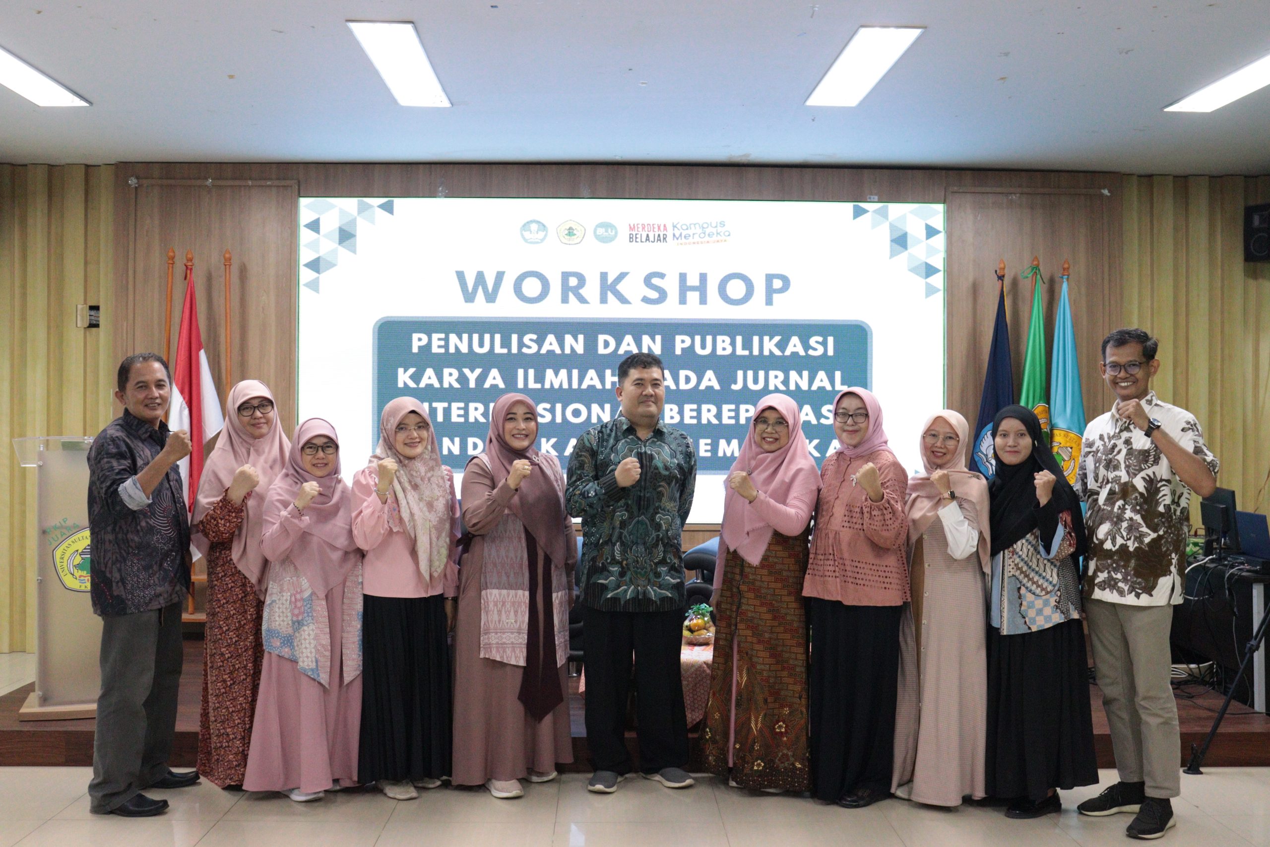 Workshop Penulisan dan Publikasi Karya Ilmiah pada Jurnal Internasional Bereputasi