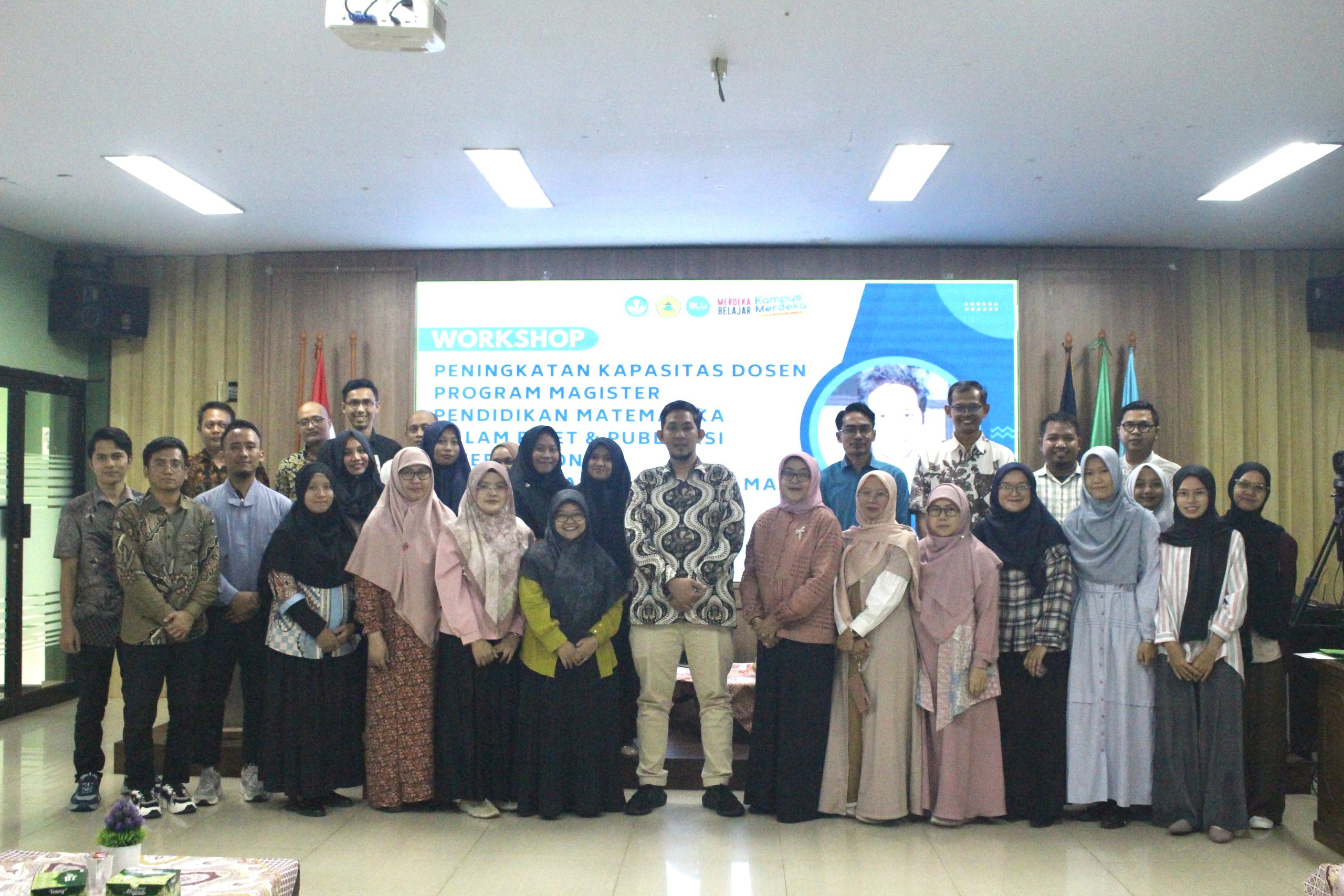 Workshop Peningkatan Kapasitas Dosen Program Magister Pendidikan Matematika dalam Riset & Publikasi Internasional Melalui Jejaring Kerja Sama Asia Tenggara